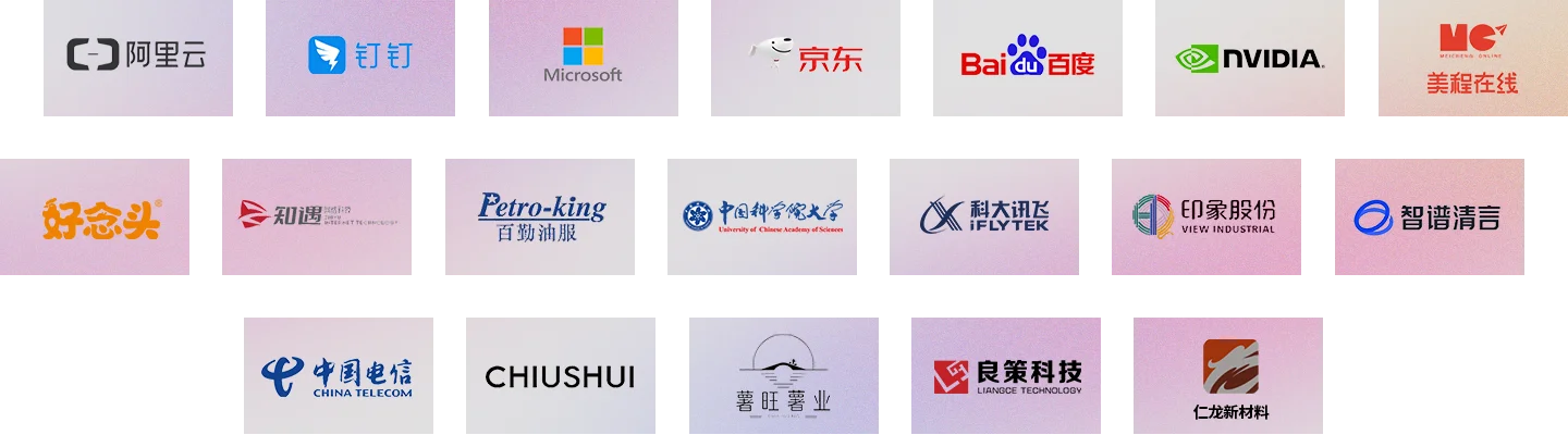 部分合作伙伴